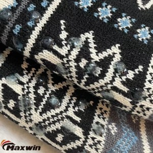 Женске удобне зимске чарапе са узорком пахуљица