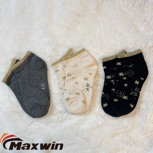 4-5 jier bernesokken maitiid en simmer sokken, Sweatabsorberende polyester sokken foar jonges en famkes