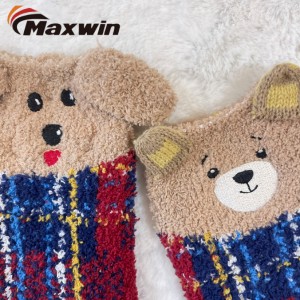 Chando chevakadzi/Matsutso Super Warm Cozy Microfiber Slipper Home Socks