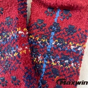 Γυναικείες χειμωνιάτικες/φθινοπωρινές σούπερ ζεστές άνετες κάλτσες με παντόφλες μικροϊνών για το σπίτι