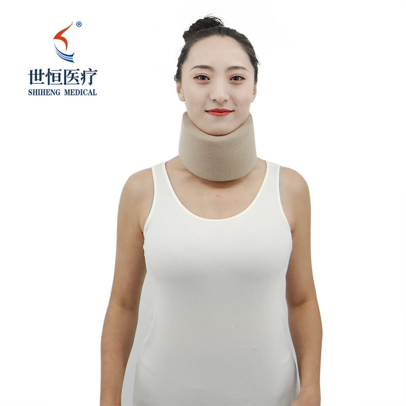China Factory Neck Brace Orthopedic Soft Foam Cervical Collar Support