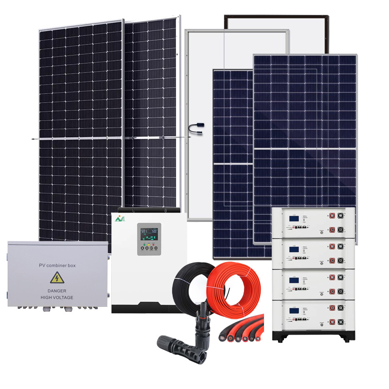 MY-12KW 15kw Roof/Ground mounting hybrid system solar energy system 10 kw hybrid