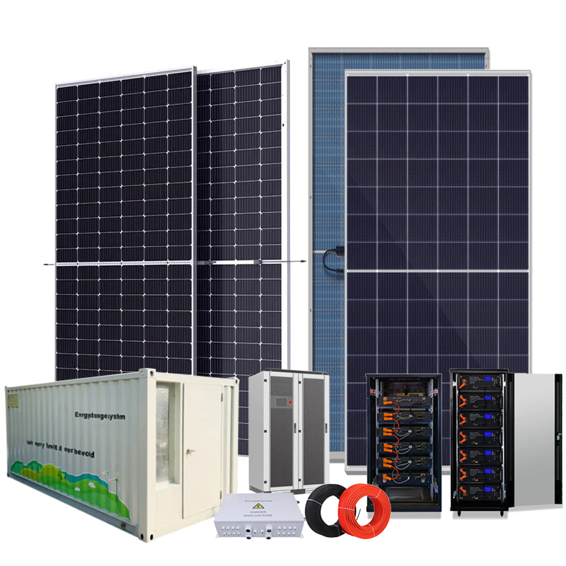 2023 MY-150KW 250KW 500KW صنعتي ۽ تجارتي شمسي توانائي اسٽوريج سسٽم هائبرڊ سولر سسٽم