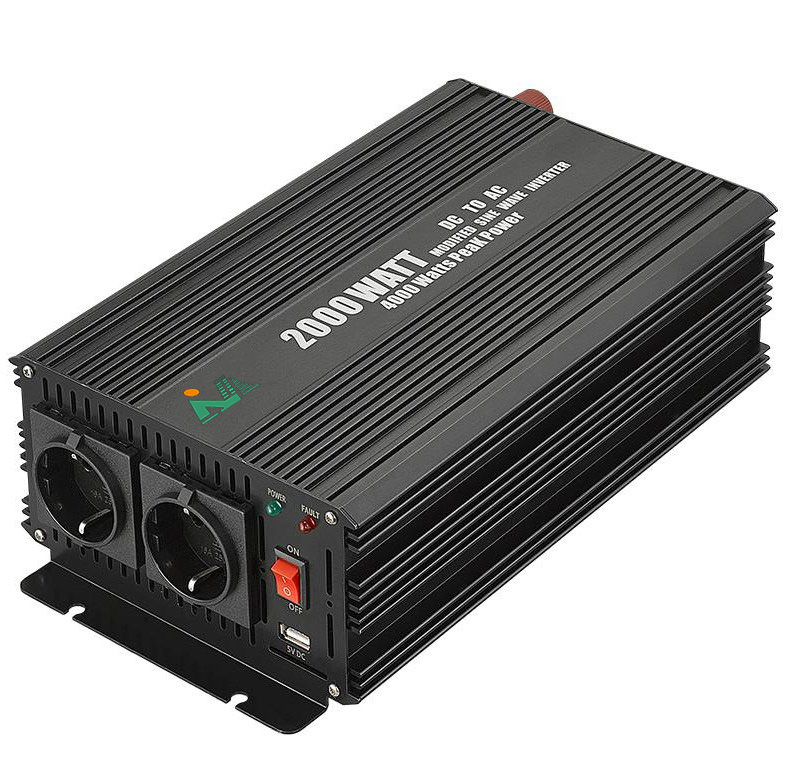 SGM-2000W 12V 24V 48V ad alta frequenza off Grid DC/AC Inverter a onda sinusoidale modificata Inverter a onda di correzione