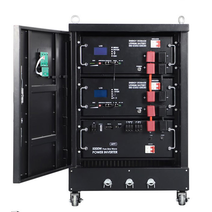 ຄຸນະພາບສູງ DK-ESS 10.24KWh 50A 51.2VDC 120-450V 5kwh Rack/Cabinet Energy Storage Lithium Battery lifopo4 lithium battery