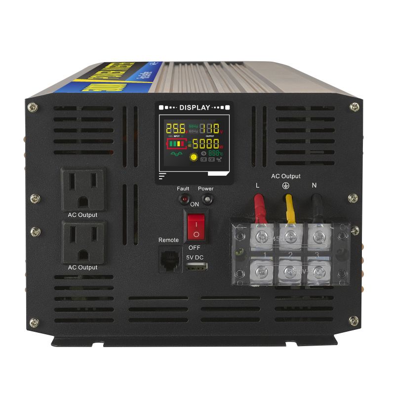 Overlegen kvalitet SGPE-5000W 24/48/96V inverter med UPS 5000W Solar Power Inverter høj frekvens til hjemmet/kontoret