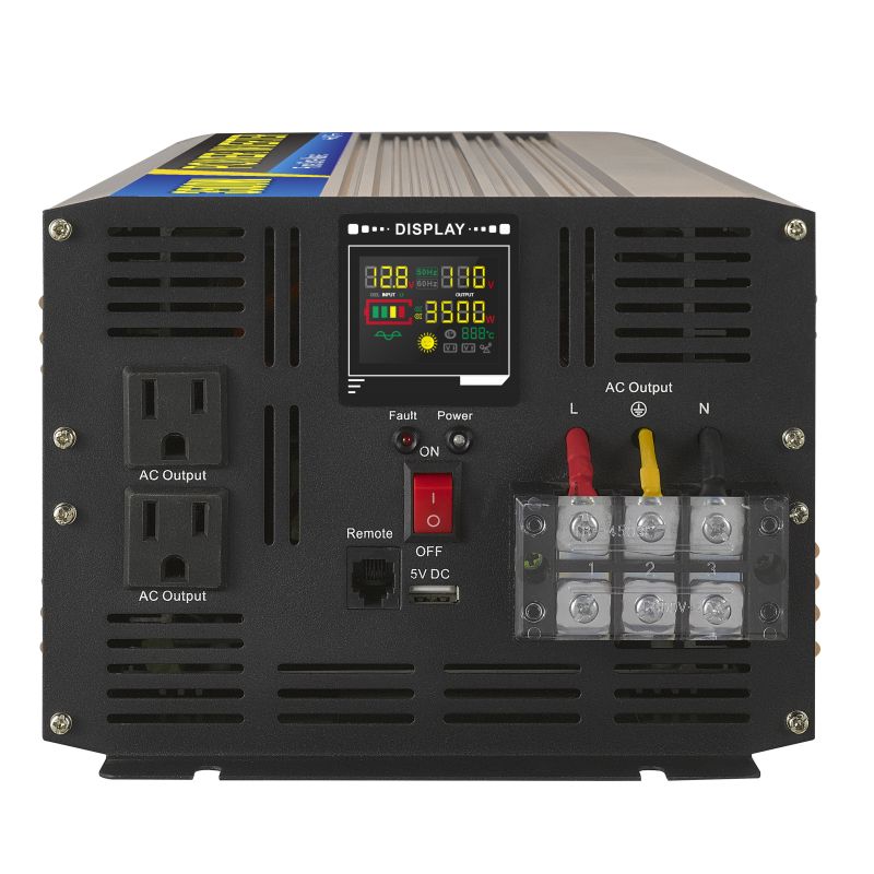 SGPE-3500W 12V 24V 48V Inverter a onda sinusoidale pura ad alta frequenza Inverter di potenza