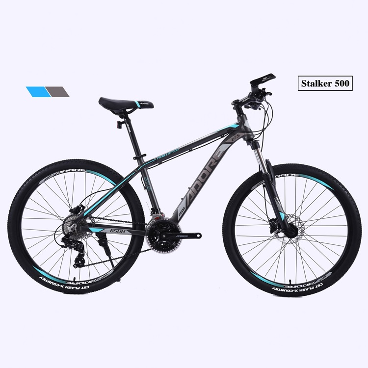 PDS500 27.5 Inch 24 Speed Alloy Disc Brake Mountain Bicycle 2.4 tire MTB Featured Image