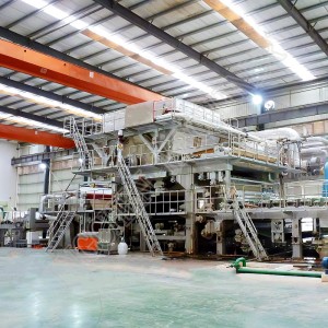 „Fourdrinier“ minkštojo popieriaus gamyklos mašinos