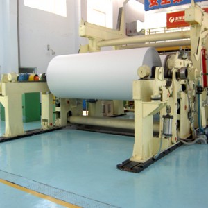 Quality Inspection for A4 Size Paper Making Machine - Horizontal Pneumatic Reeler – Dingchen