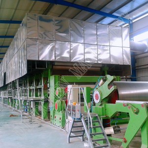 Linha de produção de papel Fluting&Testliner tipo de molde de cilindro