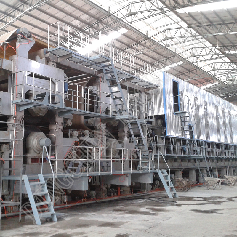Máquinas para fábrica de papel Kraftliner e duplex multifios Imagem em destaque