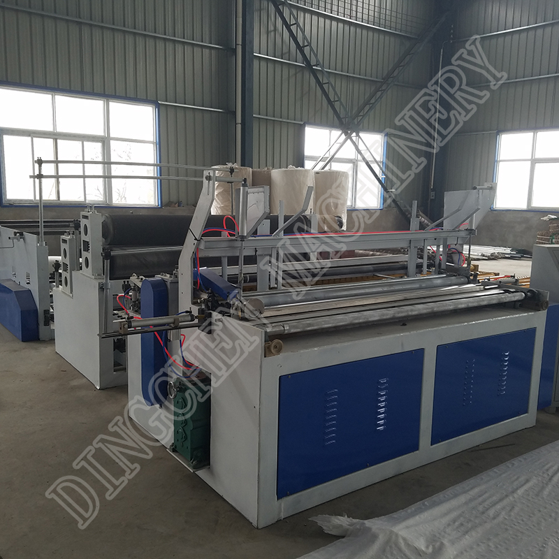 Máquina de rebobinado de papel hixiénico de alta velocidade 2800/3000/3500 Imaxe destacada