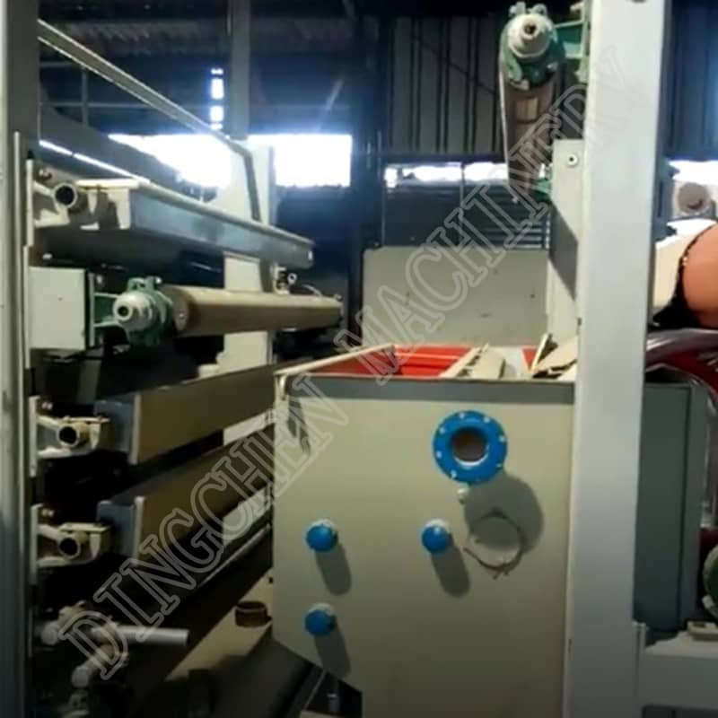 Máquina de fabricación de papel kraft de 1800 mm 20TPD no Salvador