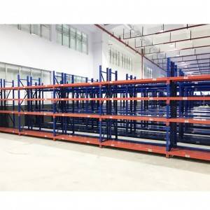 Logistics storage warehouse pallet racking system
