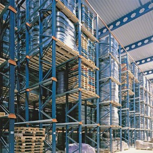 Warehouse best design steel heavy duty drive in pallet rack system