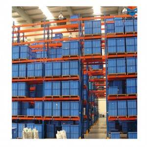 Warehouse storage pallet shelf