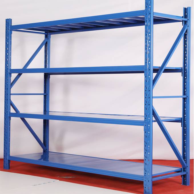 Small volume long span warehouse industrial shelving Featured Image