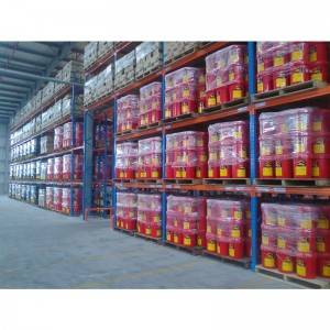 Pallet storage warehouse shelving solution