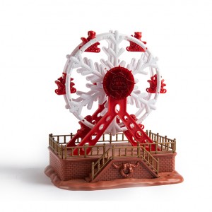 Ang Plastic Christmas Rotating Ferris Wheel