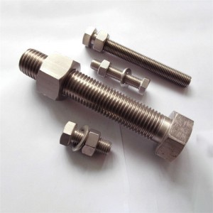 Zinc Plated Hex Nuts na Bolts
