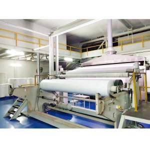 2021 Good Quality Automatic Fabric Flat Dust Face Mask Making Machine - 25 years 1600mm double beam nonwoven fabric making machine production line – HRF
