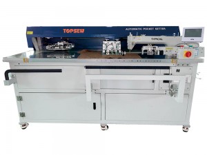 ස්වයංක්‍රීය Kangroo Pocket Setting Machine TS-199-6730