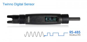 Sinjali i daljes nga ekonomia dixhitale elektrodë me sensor pH RS485 4~20mA CS1700D