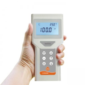Handhållen digital pH/ORP/jon/temperaturmätare Bärbar högprecisionsmätare PH200