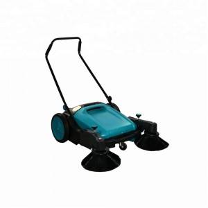 Tangan Push Walk Konco Floor Sweeper Cleaning Machine
