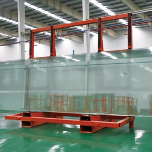 Ognjevarna steklena obešalna stena (borosilikatno float steklo 4.0)