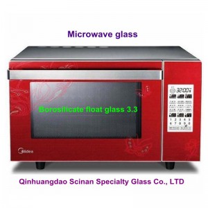Lenei Mataiata Fou Faia I le Borosilicate 3.3-Microwave Oven Glass Panel