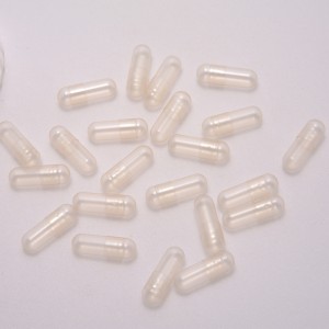 Transparent clear color natural HPMC vegetable empty hard GMP certificate capsules shell size 00 0 1 2 for vegetarians