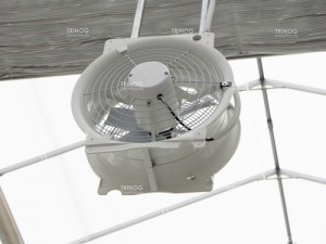 Axial Air Flow Circulation Fans System
