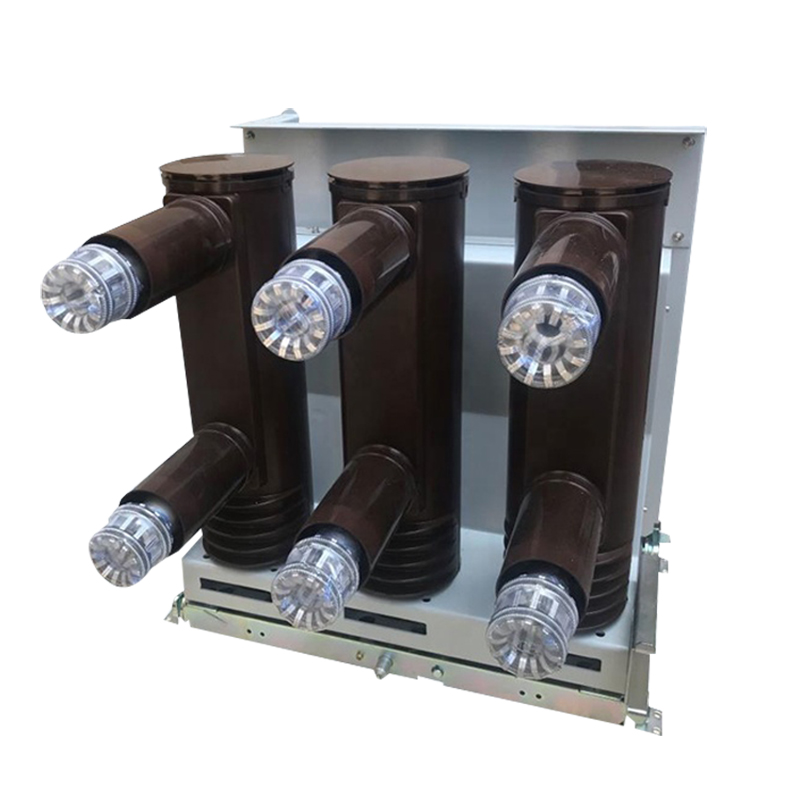 Вакуумны аўтаматычны выключальнік высокай напругі для памяшканняў VS1 12 кВ з ручной каляскай..