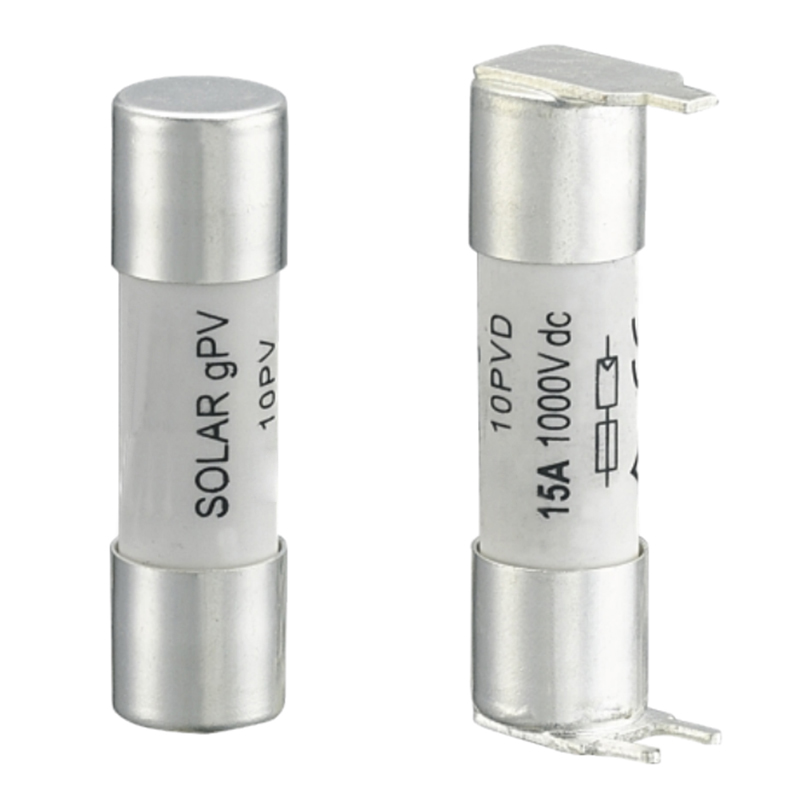 Photovoltaic fuse 10×5 10×38 14×85 cylindrical fuse link 1-63 A 1000Vdc 1500Vdc DC fuse Featured Image