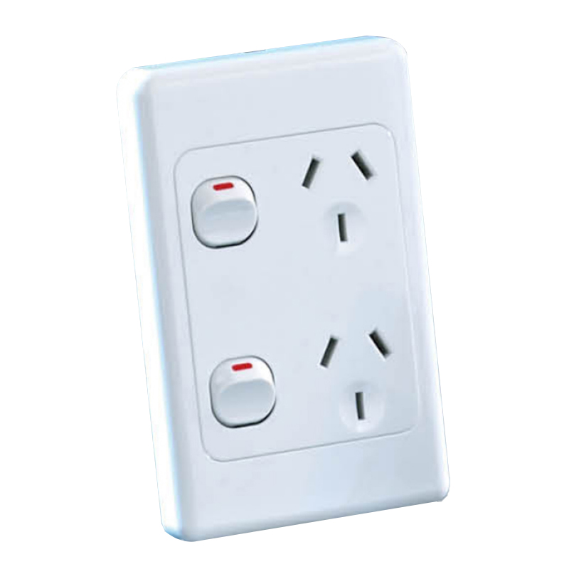 YUANKY HWB(AS) wall switches sockets 3 G 2 way 10A 16A 32A 15A TV satellite Australia socket switch
