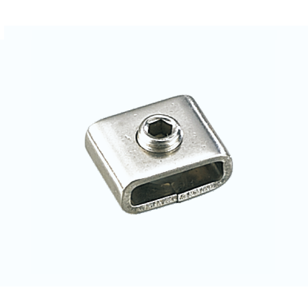 yuanky LS screw binding buckle Product material: Stainless steel 201,304,316 Temperature range: -80° C to 538° C Product color: metallic color Description: For installing cable band