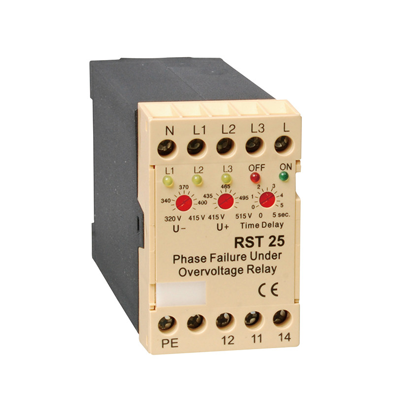 Relay hw-RST 25 Phase Failure Under Overvoltage Relay Sequence Relay