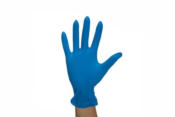 Sarung Tangan Nitril Pakai Warna Biru