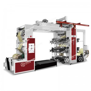Stack Type Flexo Printing Machine For PP Woven