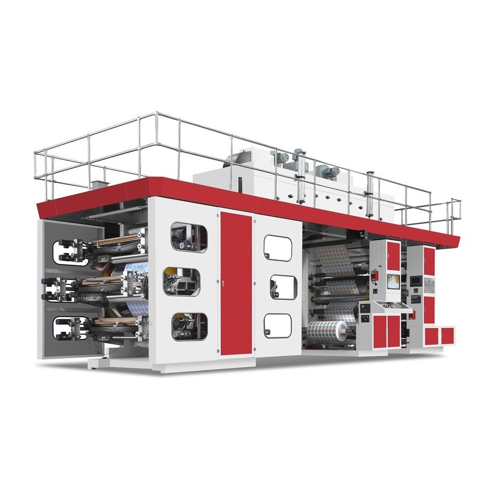 6 Launi CI Flexo Printing Machine Featured Hoton