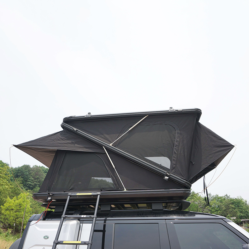 Палатка на даху з цвёрдага корпуса ў форме Z RCT0101F