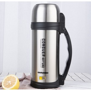 China 304 stainless steel portable travel pot thermos kettle large capacity outdoor thermos bottle manufacturers and suppliers | CHUNCHEN
