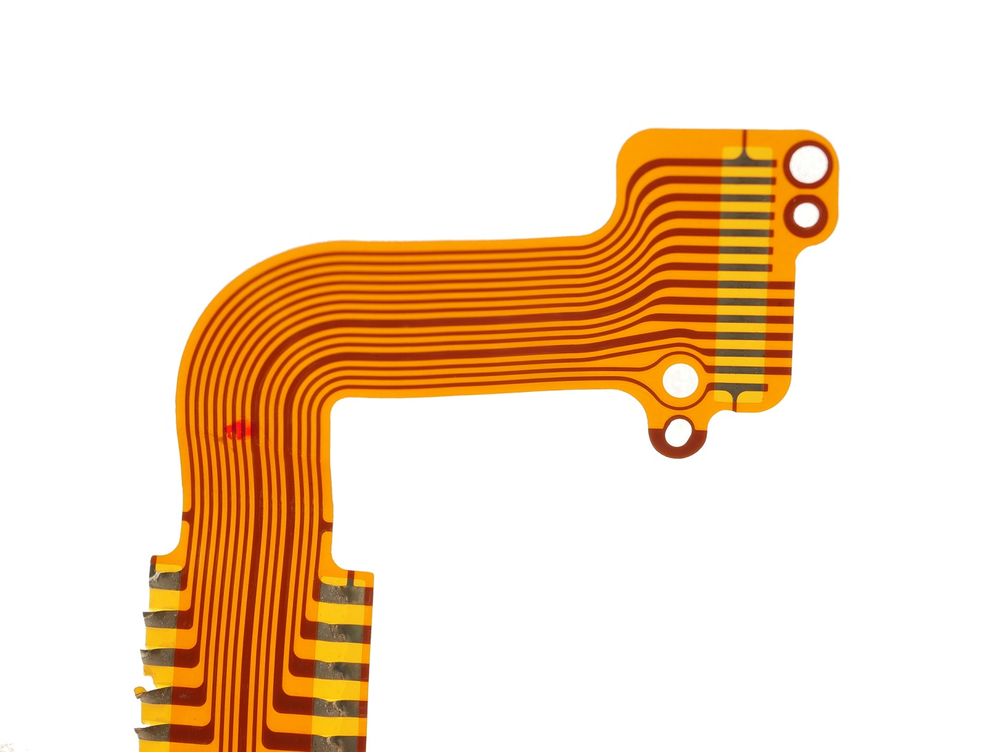 Applicazione di una foglia di rame in un circuitu flessibile