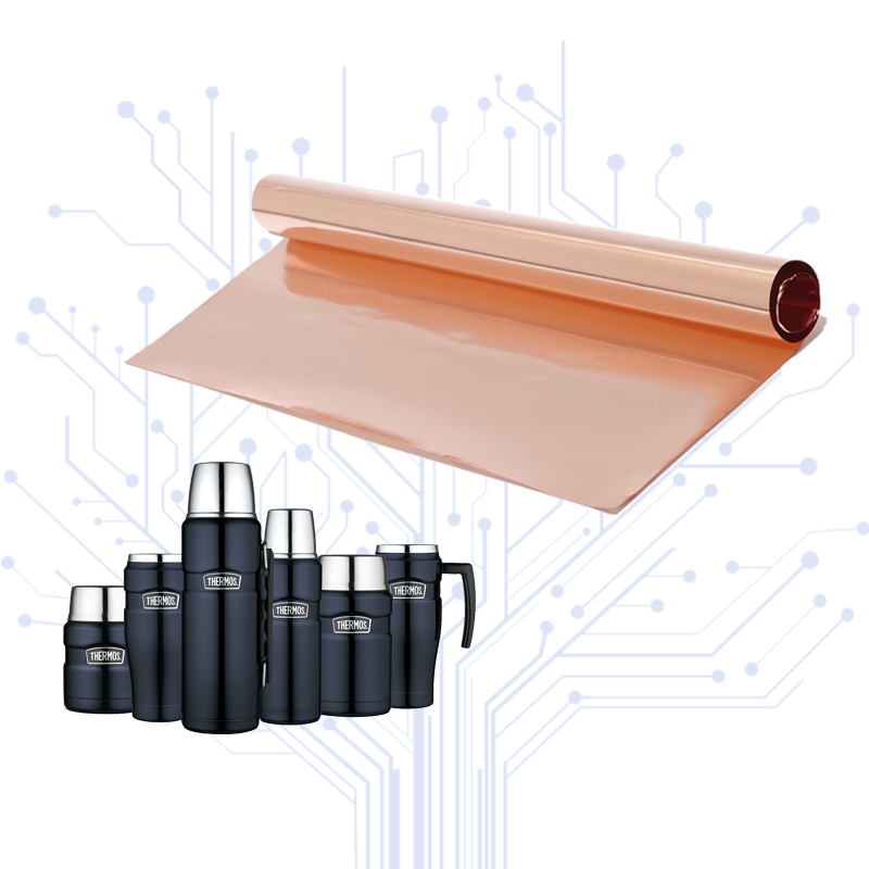 Copper Foil pro Vacuum Insulation