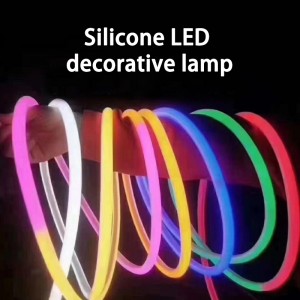 Silikon LED dekorativ lampa