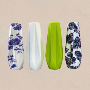 Vaso de silicone personalizado de sucção anti-queda à prova d'água vaso de flores conjunto de decoração de mesa vaso de silicone adsorvido