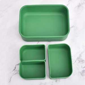 Lunch box in silicone