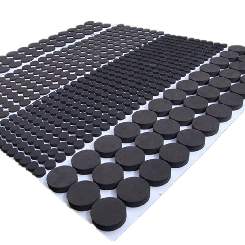 Almofadas de pára-choques de silicone protetor de almofadas de pés de móveis